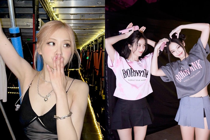 掩面害羞現身:Rosé 機場穿搭出奇招,粉絲說:「一定是打賭輸了!」