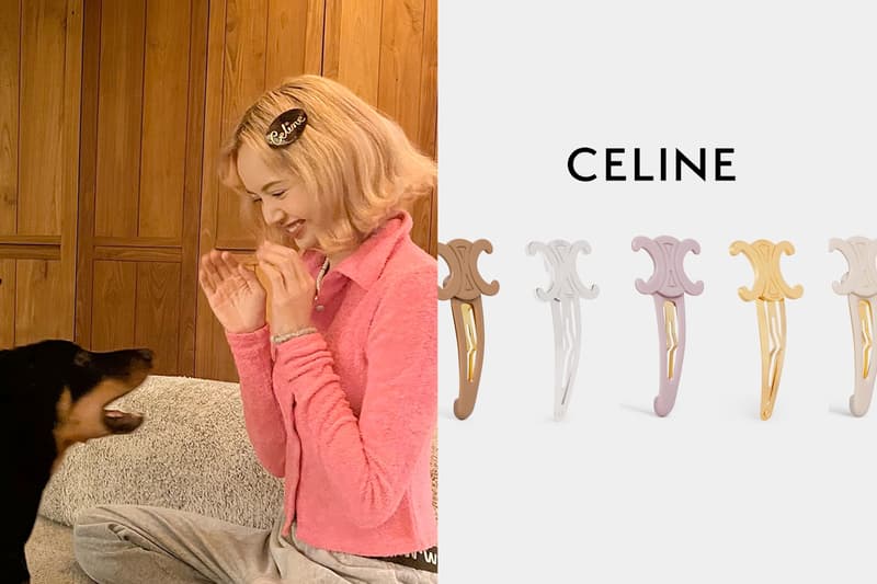 Lisa 愛的 Celine 髮夾有新貨到:經典又百搭,當 Triomphe 變成彈開式髮夾!