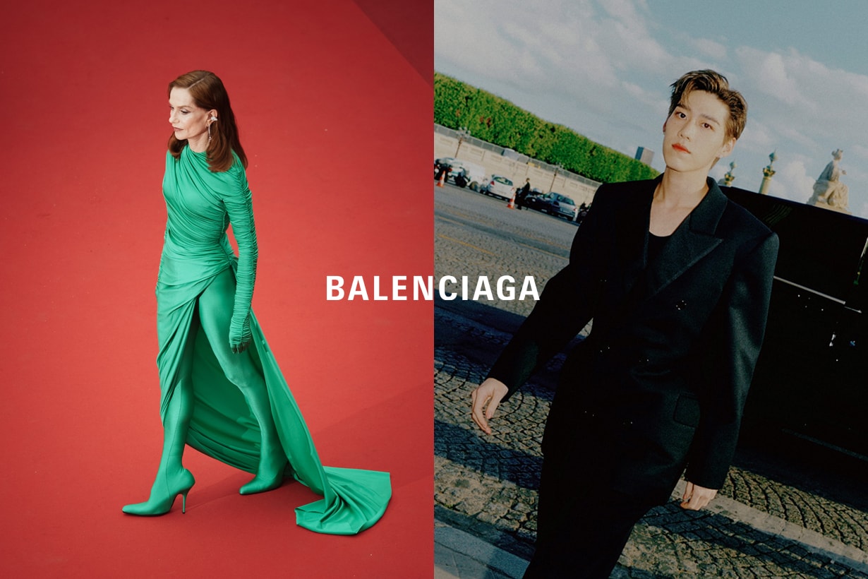 Balenciaga 第一次宣布品牌大使，為什麼選了 Isabelle Huppert PP Krit Amnuaydechkorn 這兩位大明星？