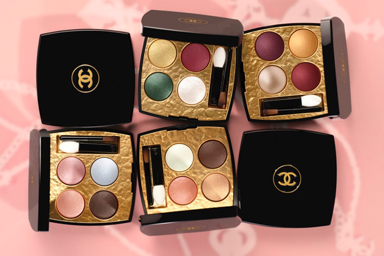 chanel beauty CRÉATION EXCLUSIVE LES 4 OMBRES unboxing make up inspiration 2023 auguest