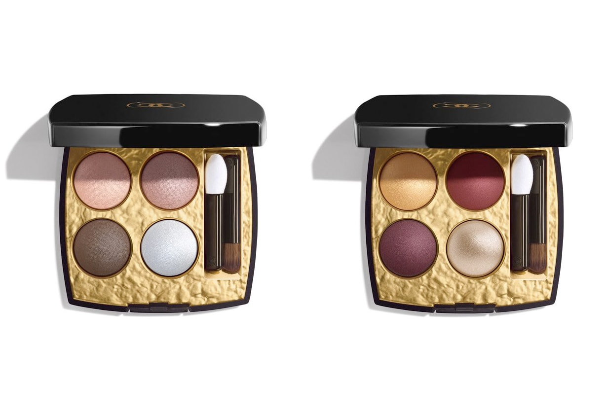 chanel beauty CRÉATION EXCLUSIVE LES 4 OMBRES unboxing make up inspiration 2023 auguest