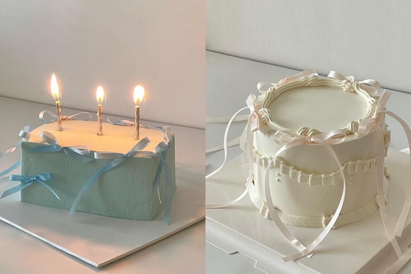 個性又浪漫的「蝴蝶結蛋糕」，在韓國女生 Instagram 上爆紅！