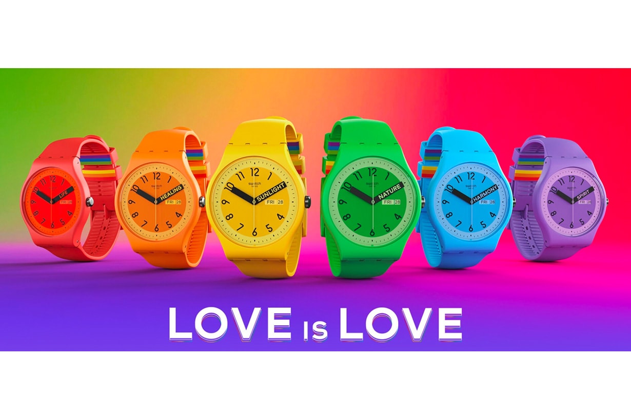 馬來西亞  Swatch 手錶 Pride Collection