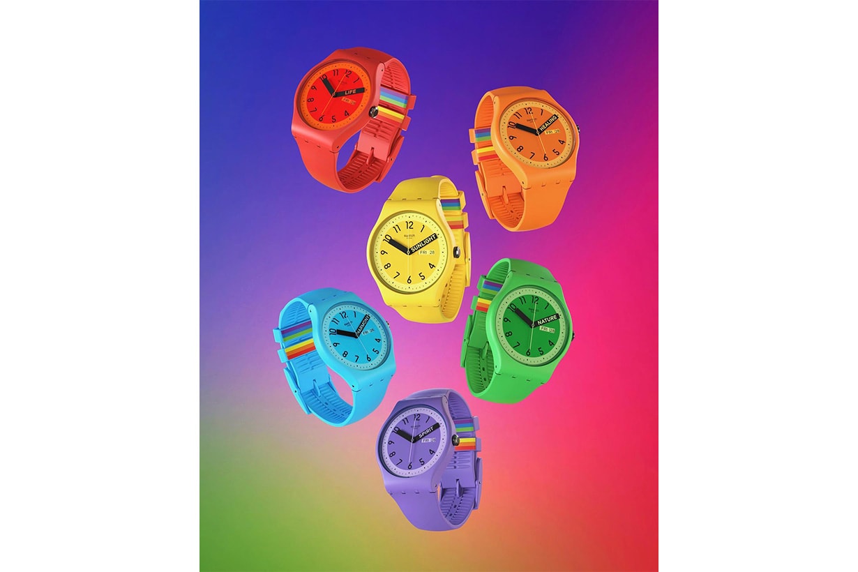 馬來西亞  Swatch 手錶 Pride Collection