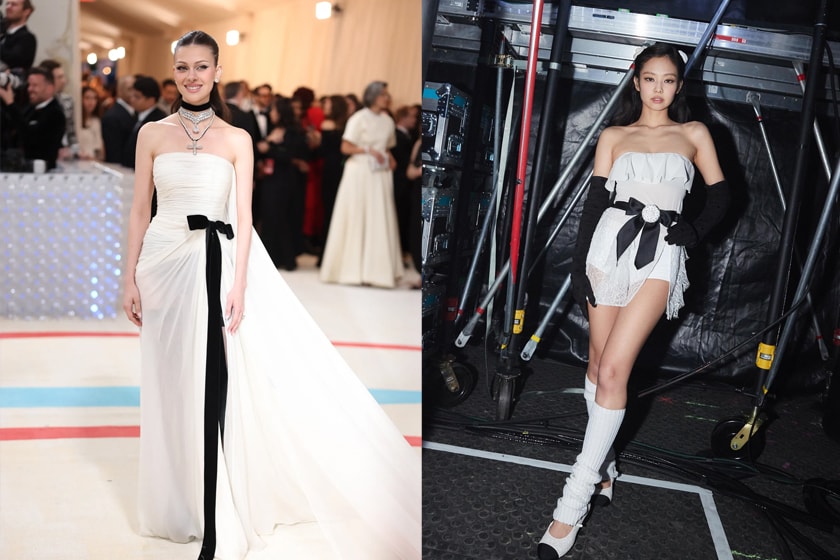 jennie blackpink bows bowcore fashion trend 2000s