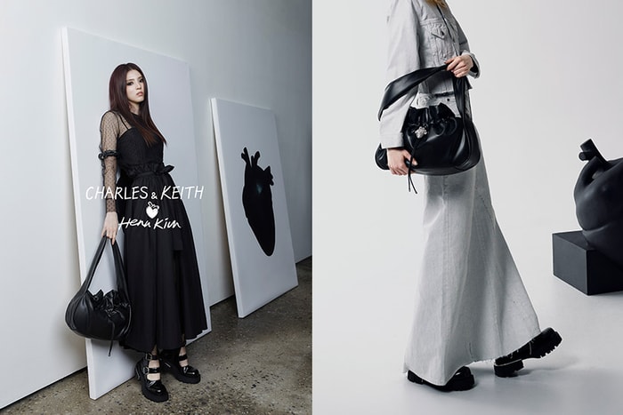 黑色高級美:CHARLES & KEITH  x Henn Kim 聯名系列,韓韶禧穿怎能不買?