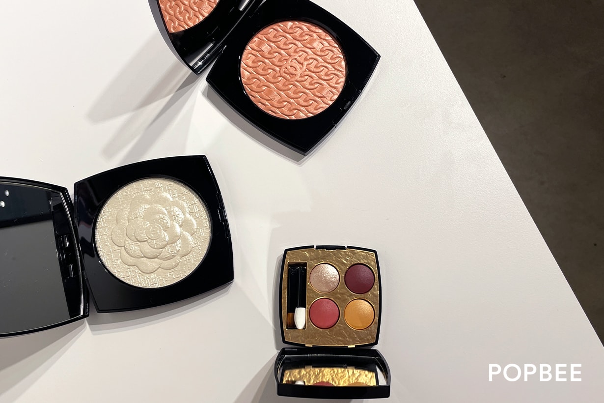 chanel beauty CRÉATION EXCLUSIVE LES 4 OMBRES unboxing make up inspiration 2023 auguest