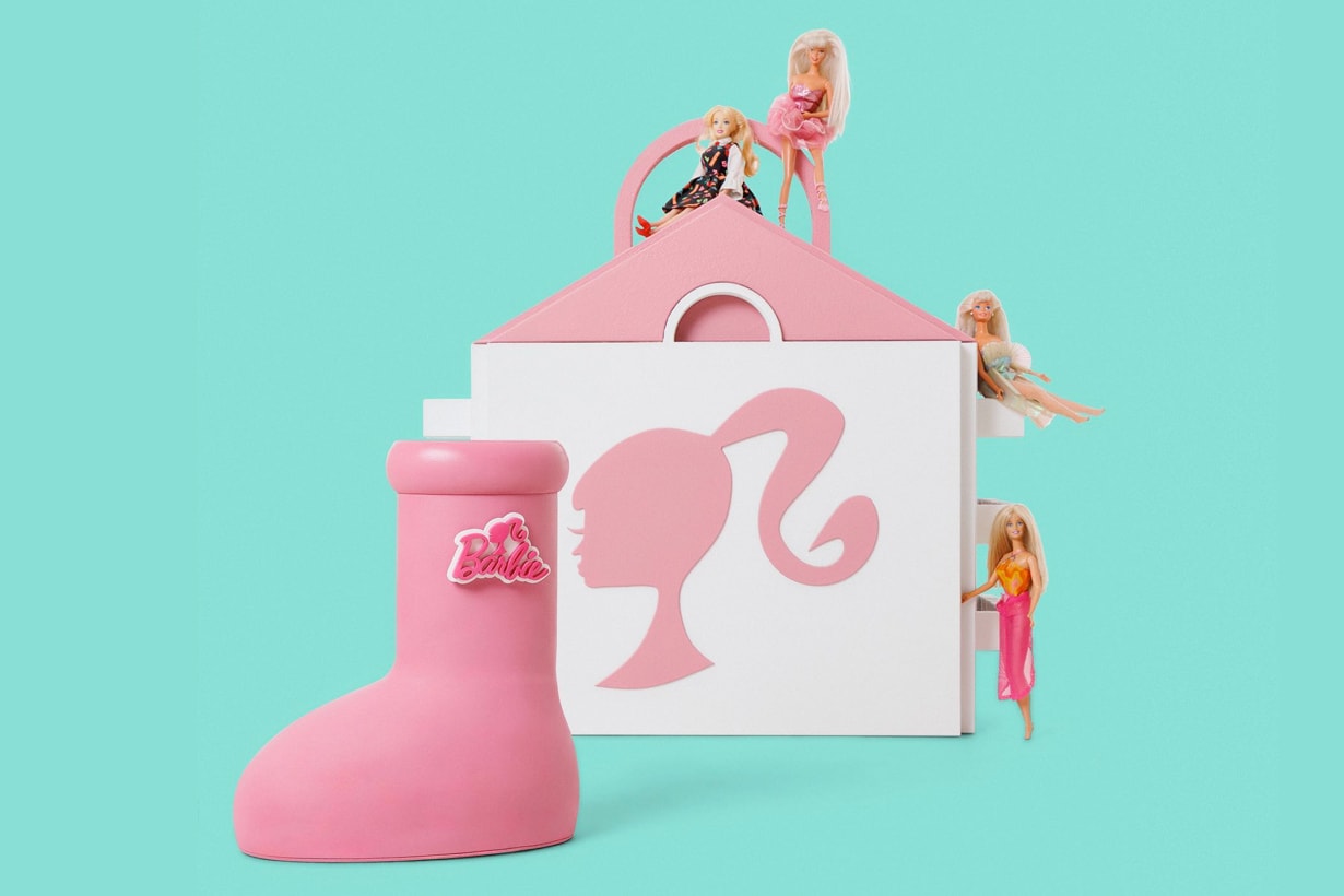 mschf barbie big red boot pink version