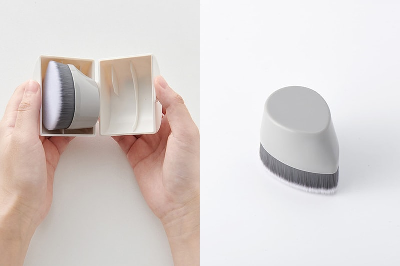 MUJI Makeup Sponge base makeup brush 