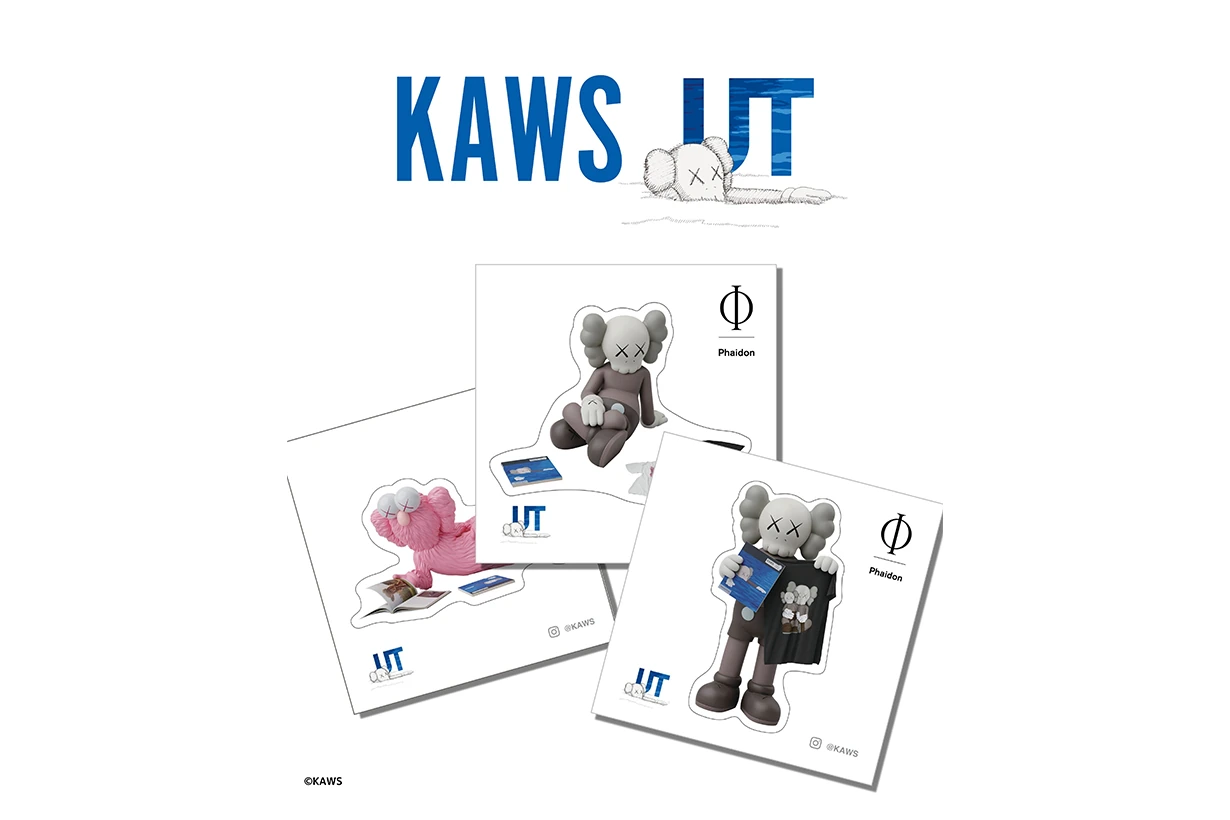 uniqlo ut kaws when where collabration 5 piece artbook tote bag stick release info