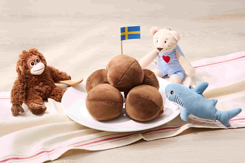 IKEA meatball coin collection shark bear gorilla toy