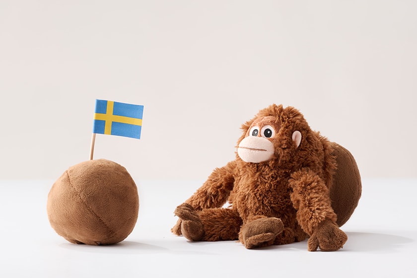 IKEA meatball coin collection shark bear gorilla toy