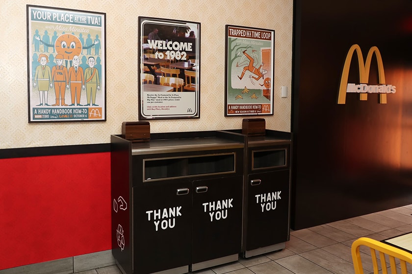 McDonalds x Loki season 2 Collaboration Restaurant Marvel
