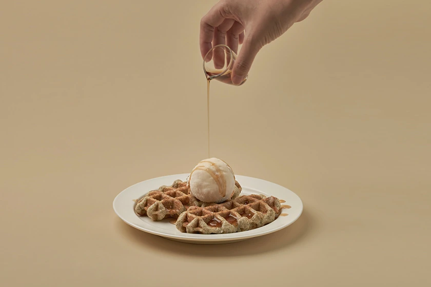 wanan ailin Waffle x paper and tea Taipei