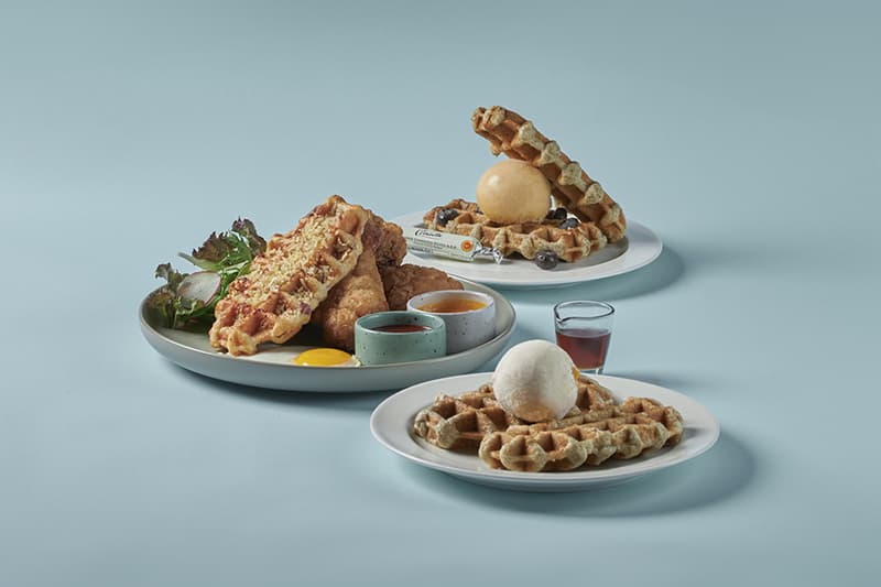 wanan ailin Waffle x paper and tea Taipei