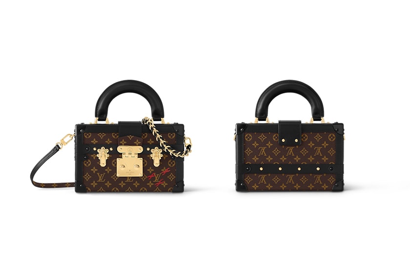 Louis Vuitton 5 mini Handbags Petite Malle Square Bag Vanity Case Vertical Camera Box