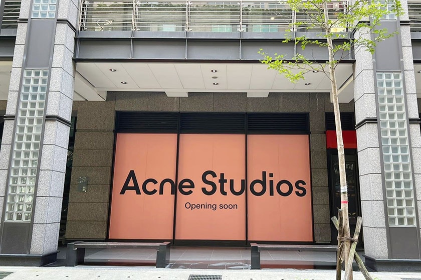 Acne Studios new Flagship Store Shenzhen Taiwan Store Info