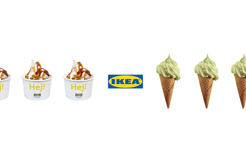 IKEA ice cream Wasabi Soy milk soy sauce new Flavor 