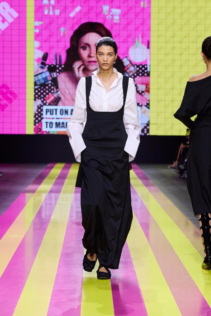 dior 2024 ss paris fashion show week looks set artist story