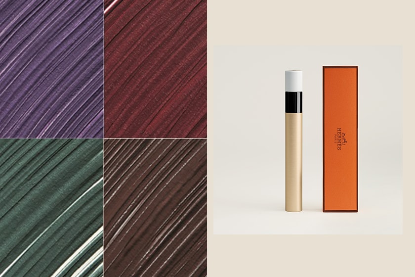 Le Regard Hermes mascara Eyeshadow Eyelash curler Brushes