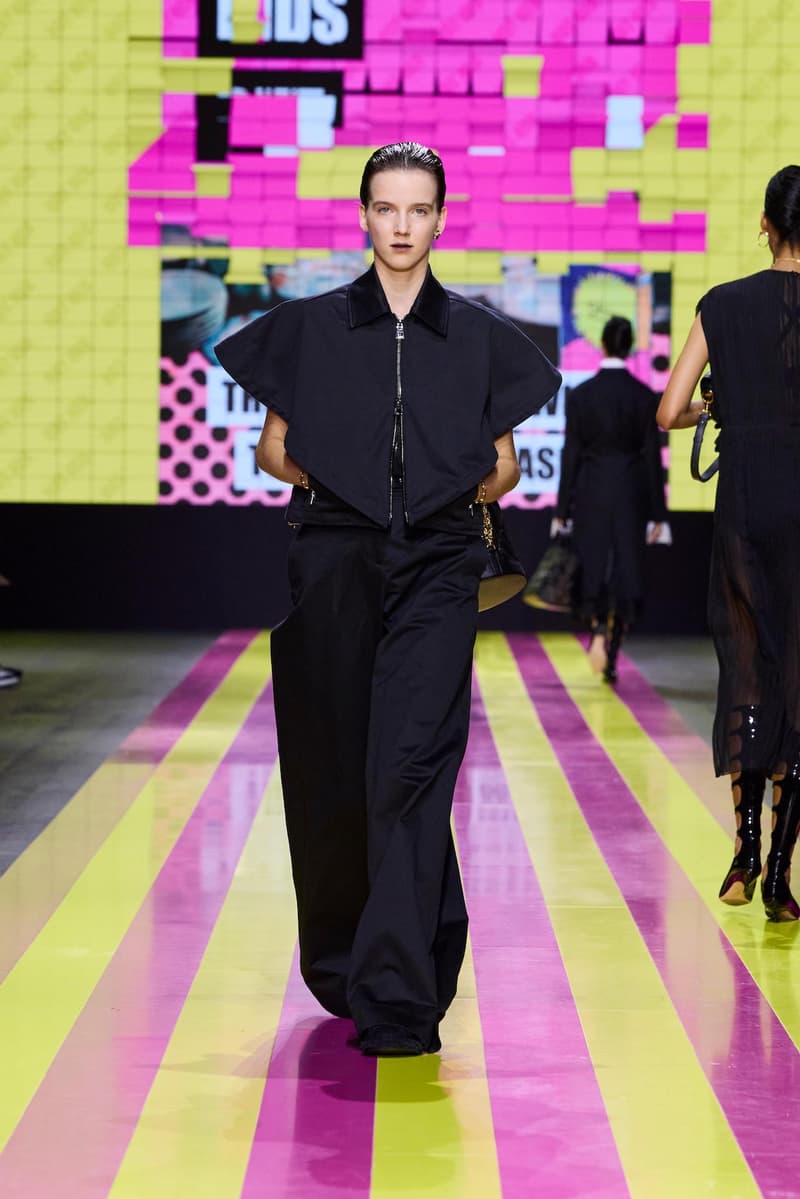 dior 2024 ss paris fashion show week looks set artist story