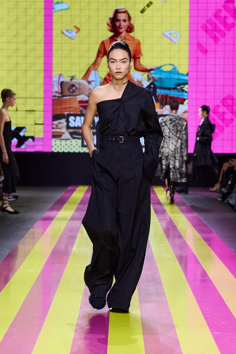 dior 2024 ss paris fashion show week looks set artist story