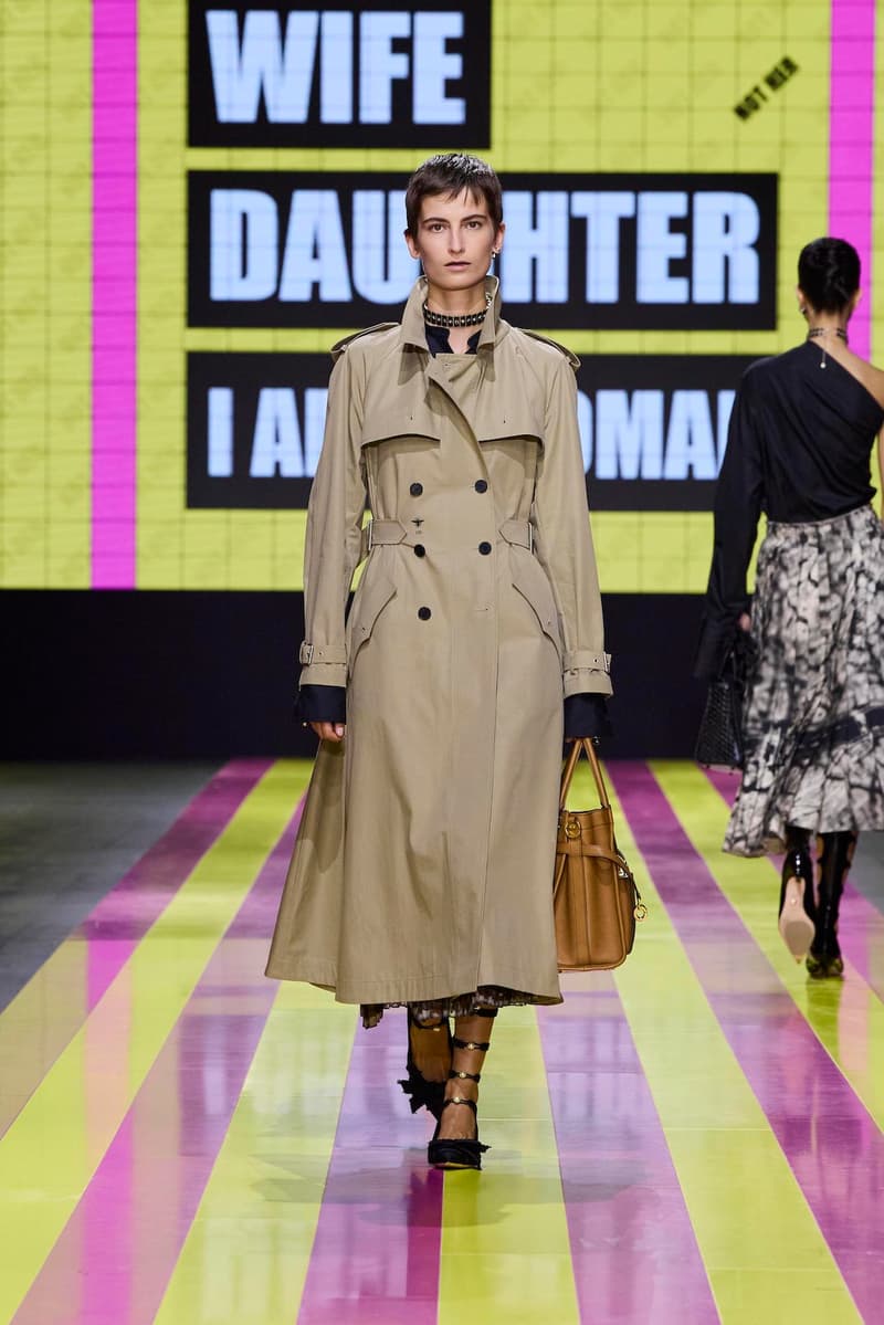 dior 2024 ss paris fashion show week looks set artist story