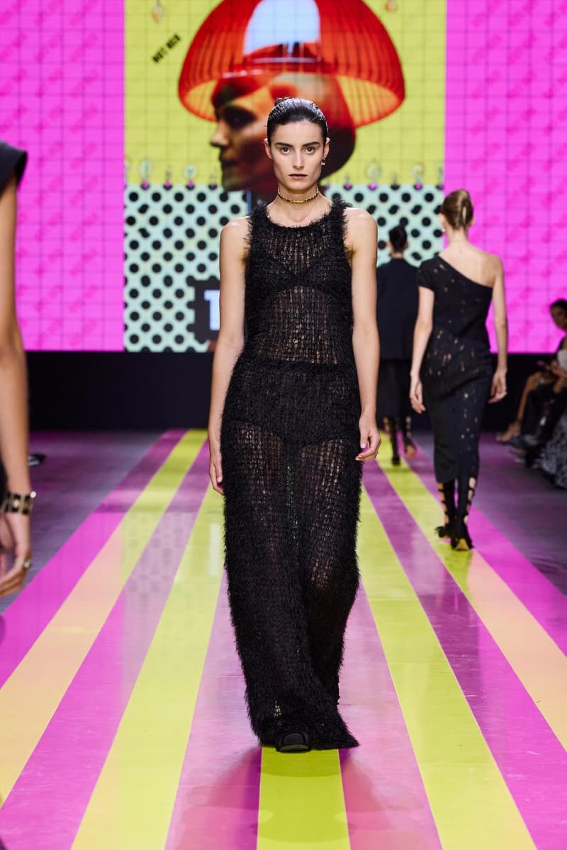 dior 2024 ss paris fashion show week looks set artist story