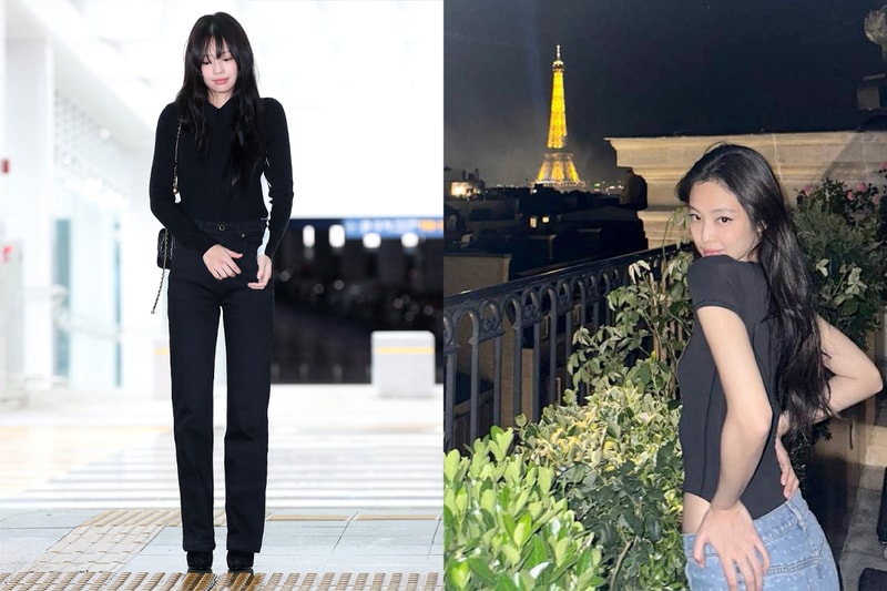 Jennie 再次帶貨：身上的牛仔褲修身又顯腿直，比 CHANEL 金球手袋還燒！