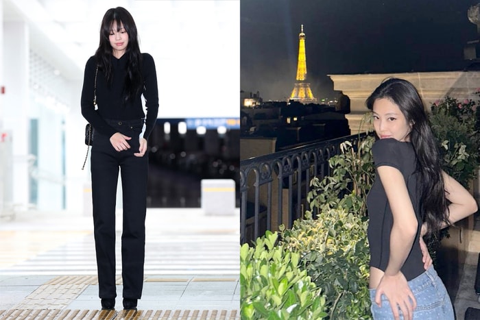 再次帶貨:Jennie 身上的牛仔褲修身又顯腿直,熱搜不輸 CHANEL 金球手袋!