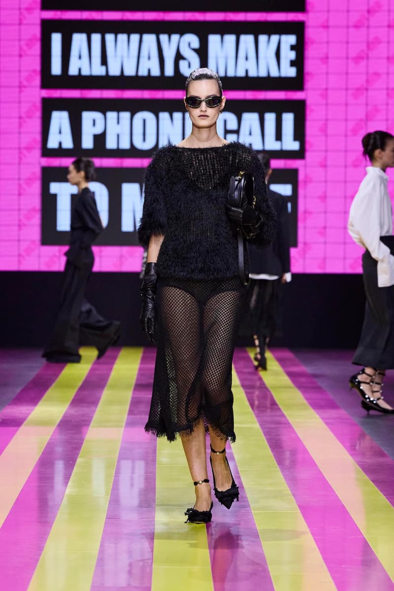 dior 2024 ss paris fashion show week looks set artist story