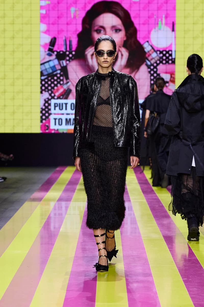 dior 2024 ss paris fashion show week looks set artist story