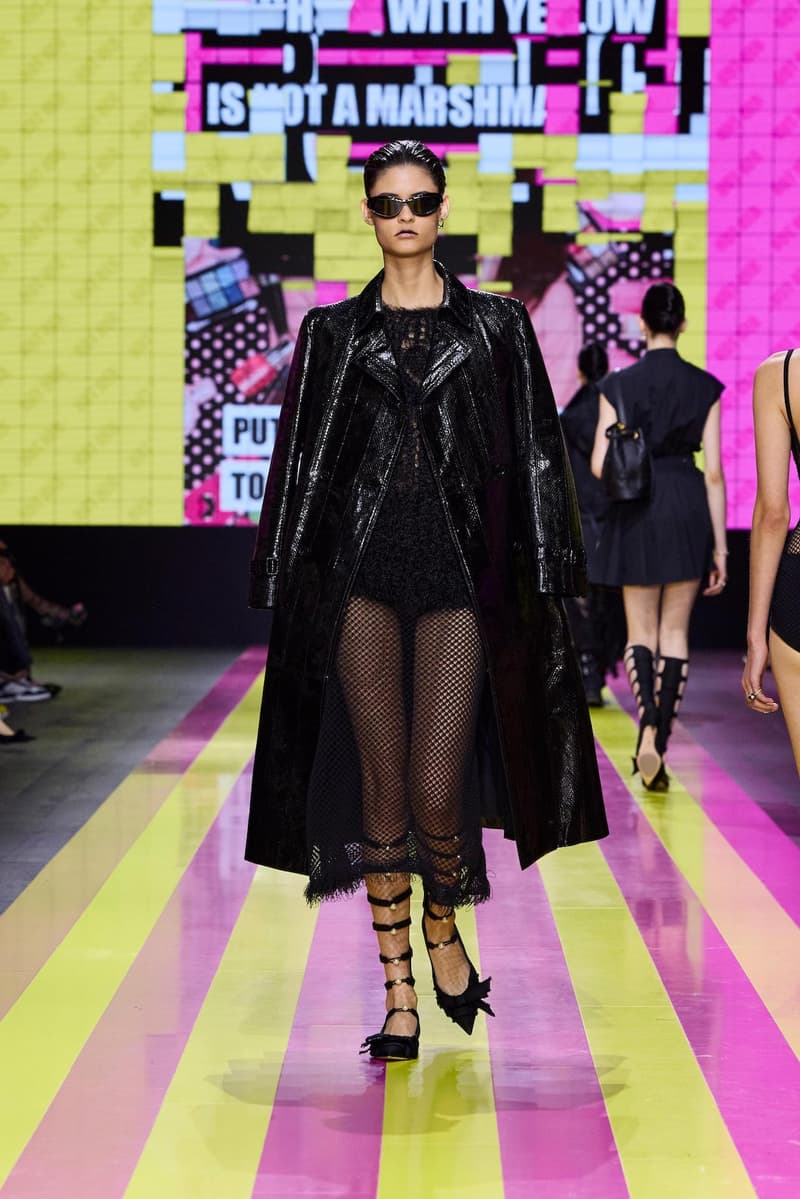 dior 2024 ss paris fashion show week looks set artist story