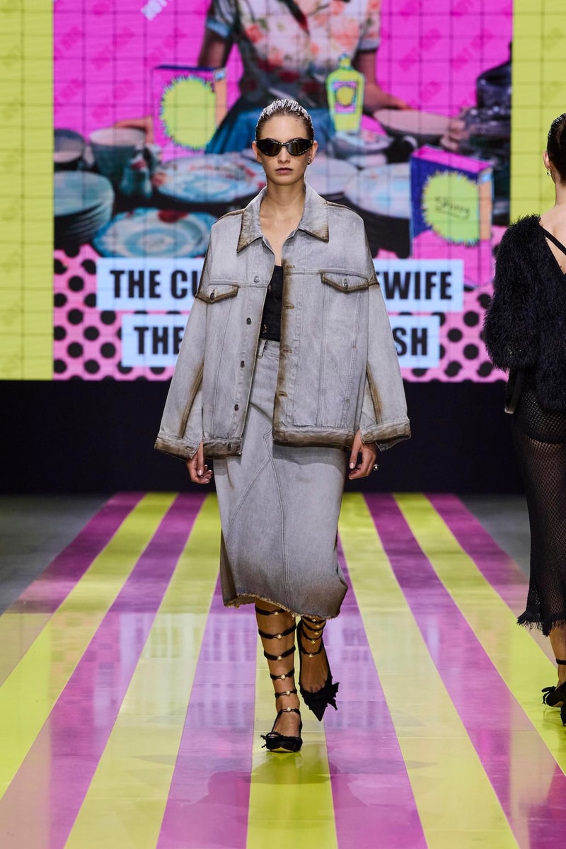 dior 2024 ss paris fashion show week looks set artist story