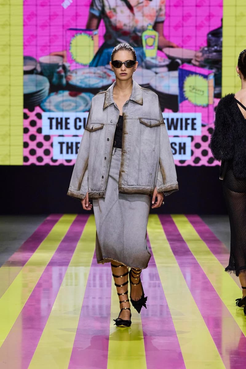 dior 2024 ss paris fashion show week looks set artist story