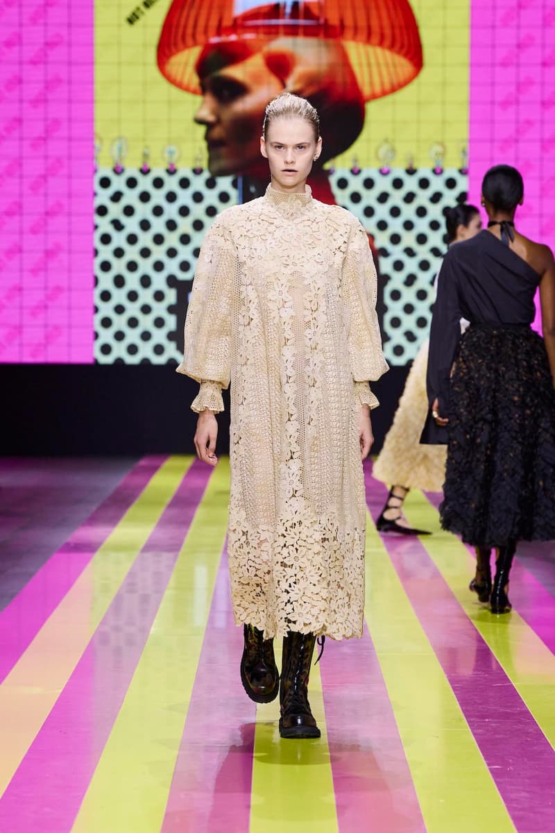 dior 2024 ss paris fashion show week looks set artist story
