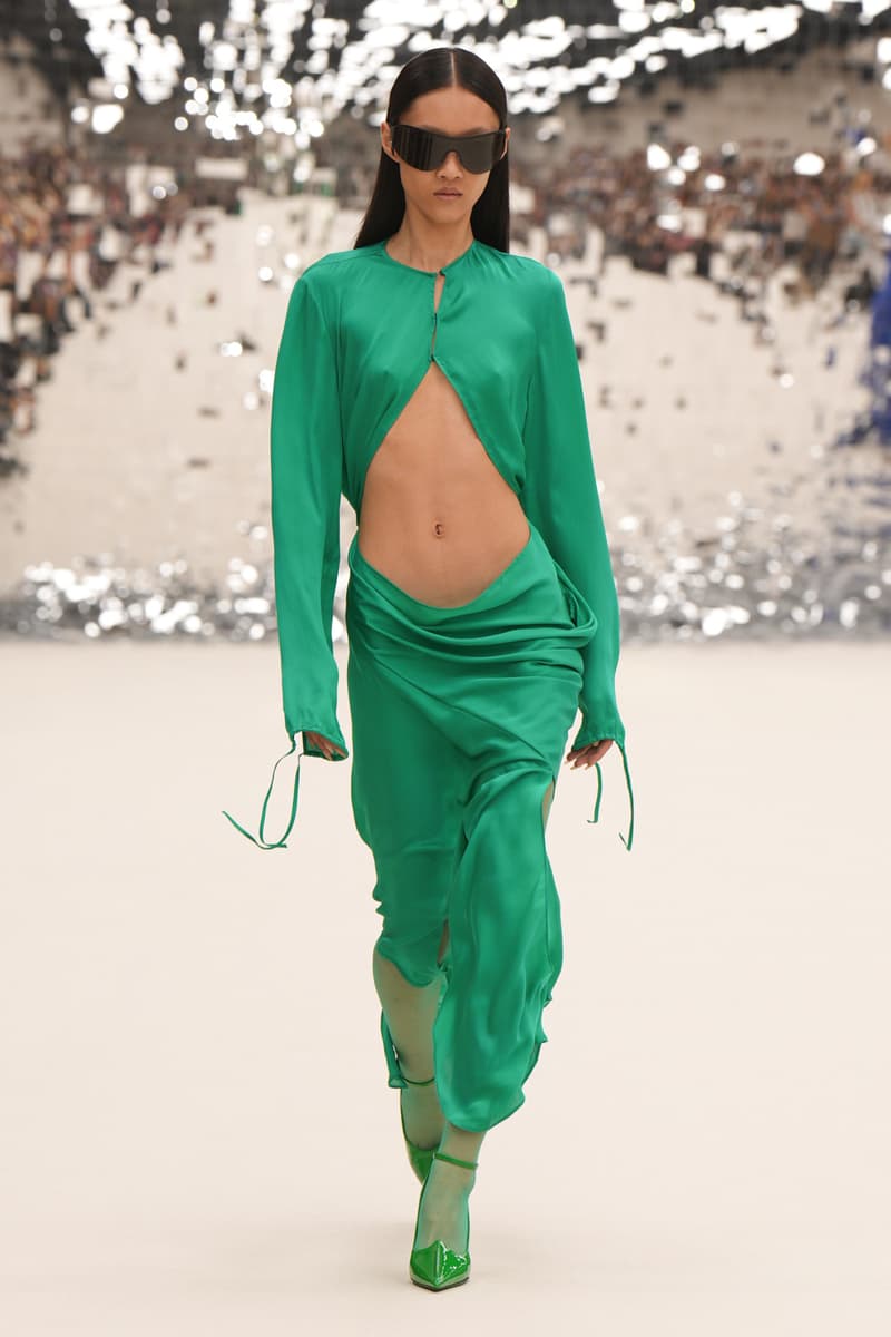 acne studios paris fashion week 2024 ss runway show looks details