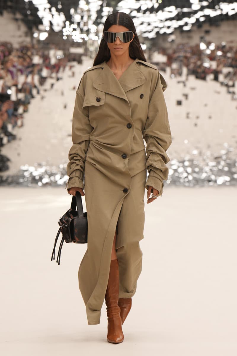 acne studios paris fashion week 2024 ss runway show looks details