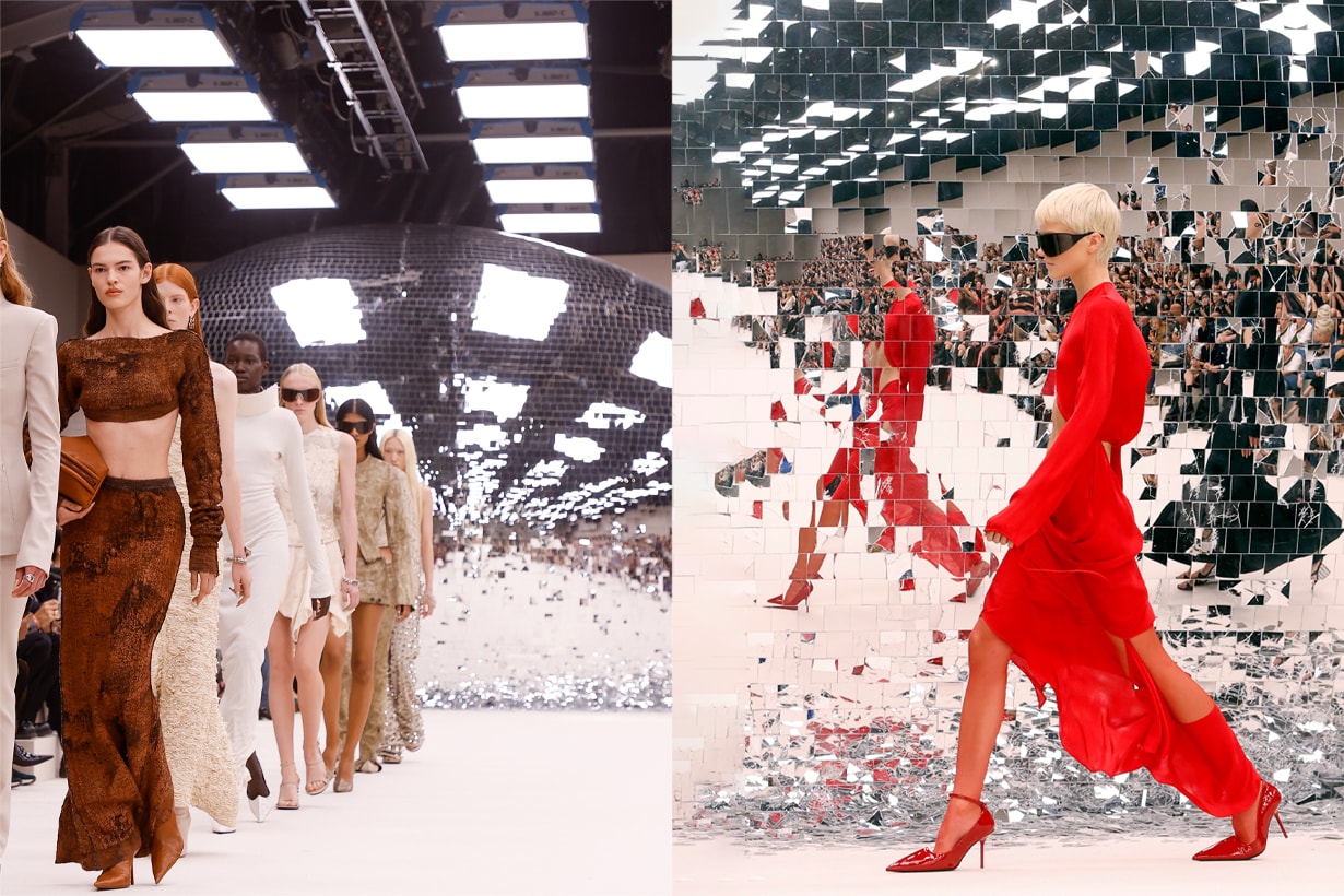 acne studios paris fashion week 2024 ss runway show looks details
