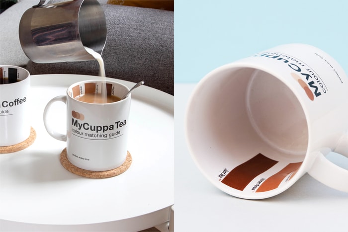 咖啡人的必需品:牛奶要倒多少?這個馬克杯很貼心,用色號告訴你!