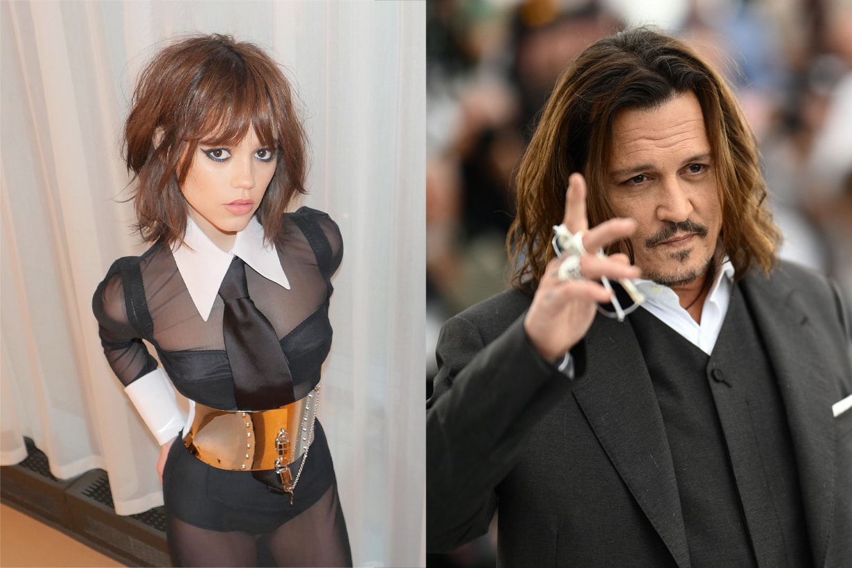關於 Johnny Depp、Jenna Ortega 這一對差 40 歲戀情，本人 IG 回覆...「荒謬到笑不出來！」