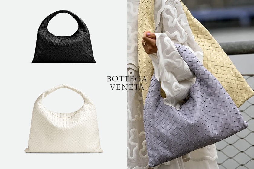 Bottega Veneta Hop Bag 有著俐落線條卻很療癒：即將成為下一個經典！