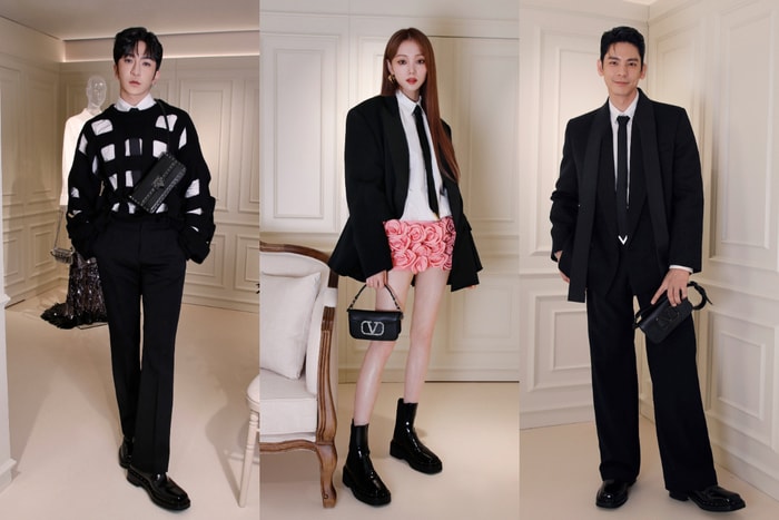 李聖經、盧瀚霆、林柏宏現身 Valentino 香港置地廣場專門店,見證 Black Tie 2023 秋冬系列登場!