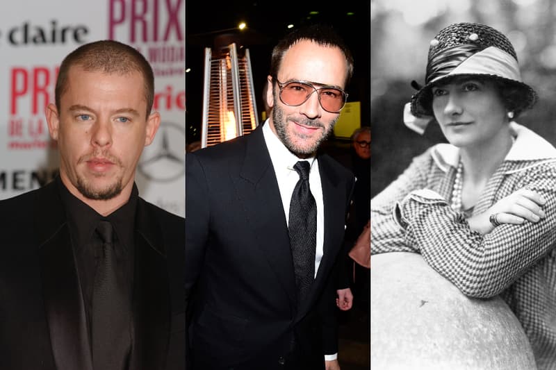 星座 Coco Chanel Alexander McQueen Christian Dior Tom Ford 川保久玲