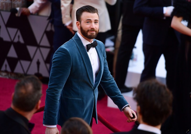 Chris Evans Captain America Alba Baptista get married