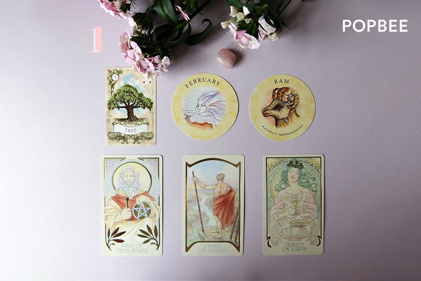 Popbee circle tarot cards September