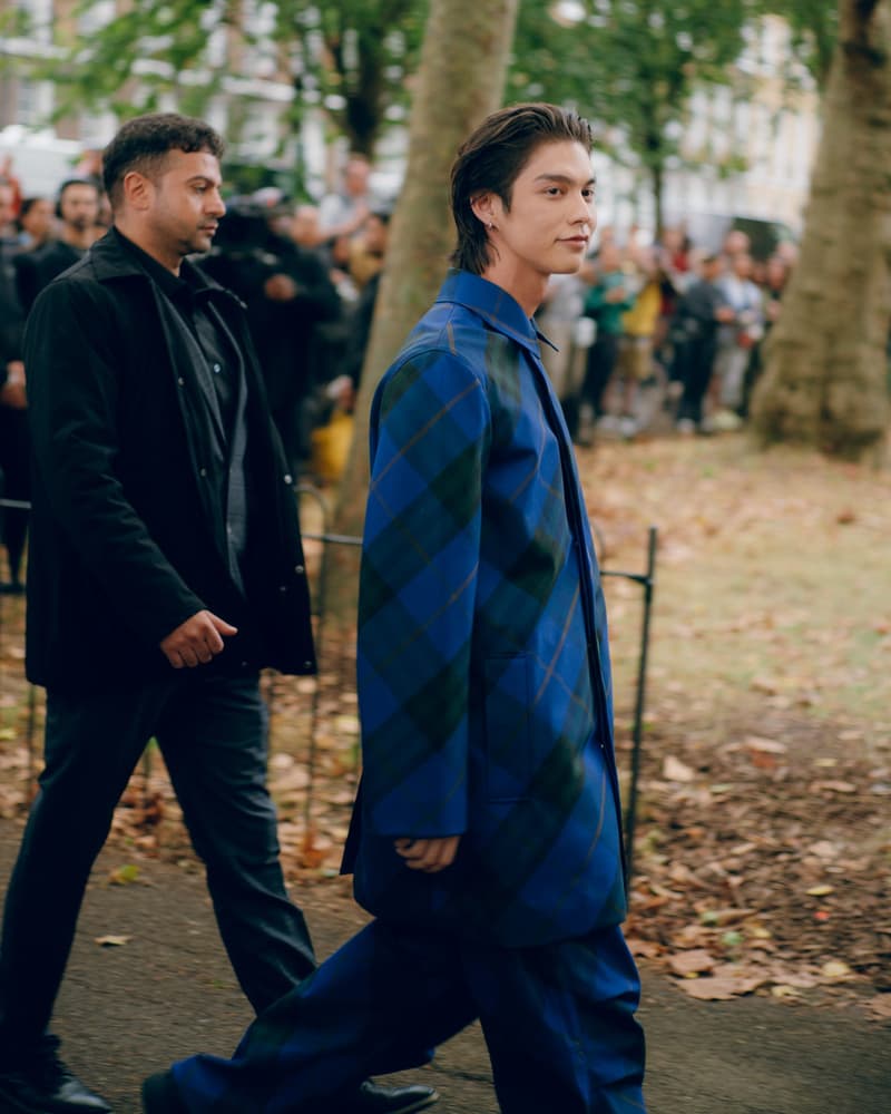 Burberry 2024SS fashion show London fashion week Jun Ji Hyun