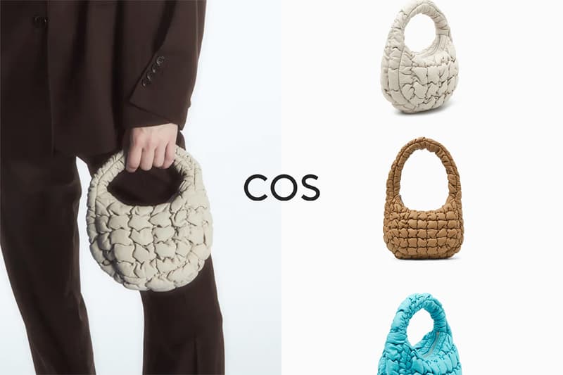 COS 雲朵包「皮革版」:秋冬熱騰騰上架,更高級了還又帥又俐落!