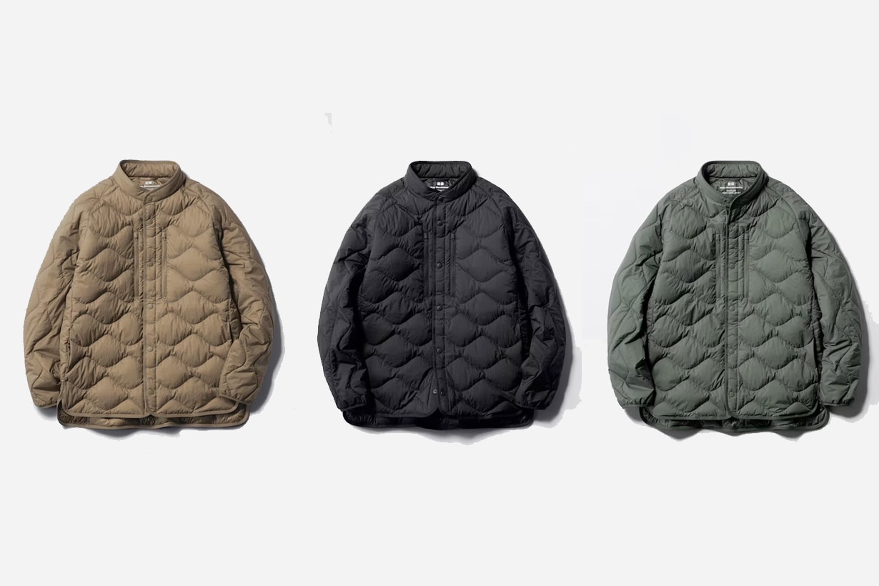 UNIQLO x White Mountaineering 2023 fall winter jacket collabration tw hk info