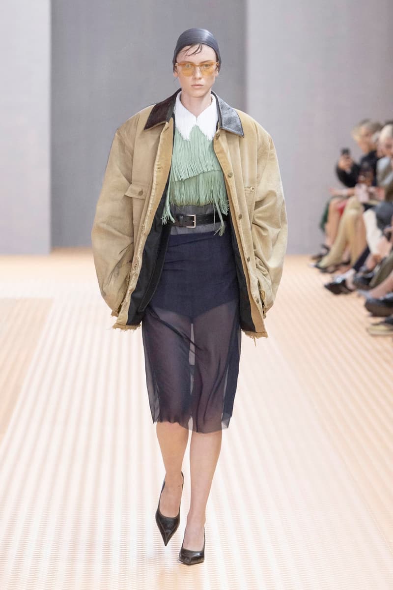 prada milan fashion week 2024 SS runway looks